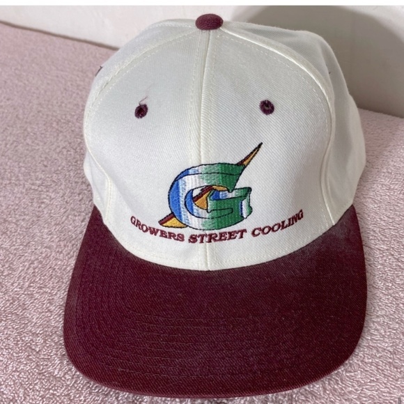 Vintage Growers Street Cooling Embroidered Logo Snap Back Hat - Picture 11 of 11